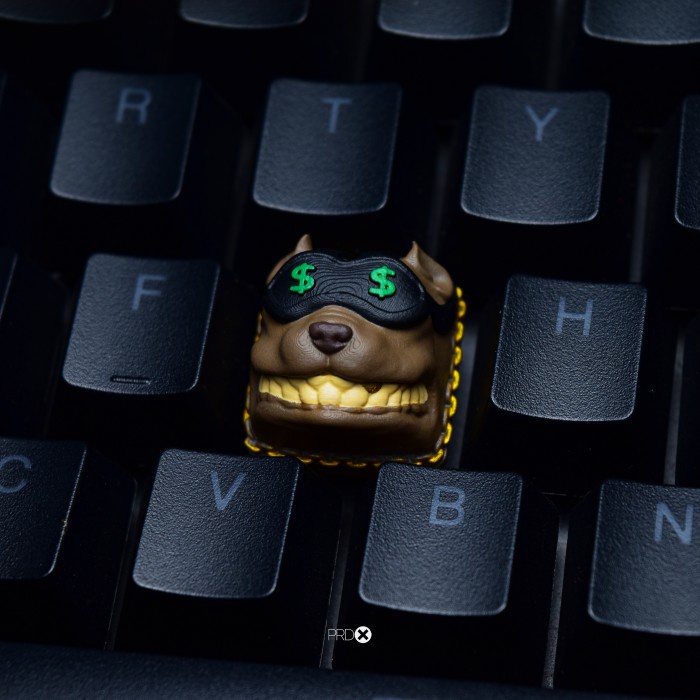 PRDX Dawg Artisan Keycaps Mechanical Keyboard