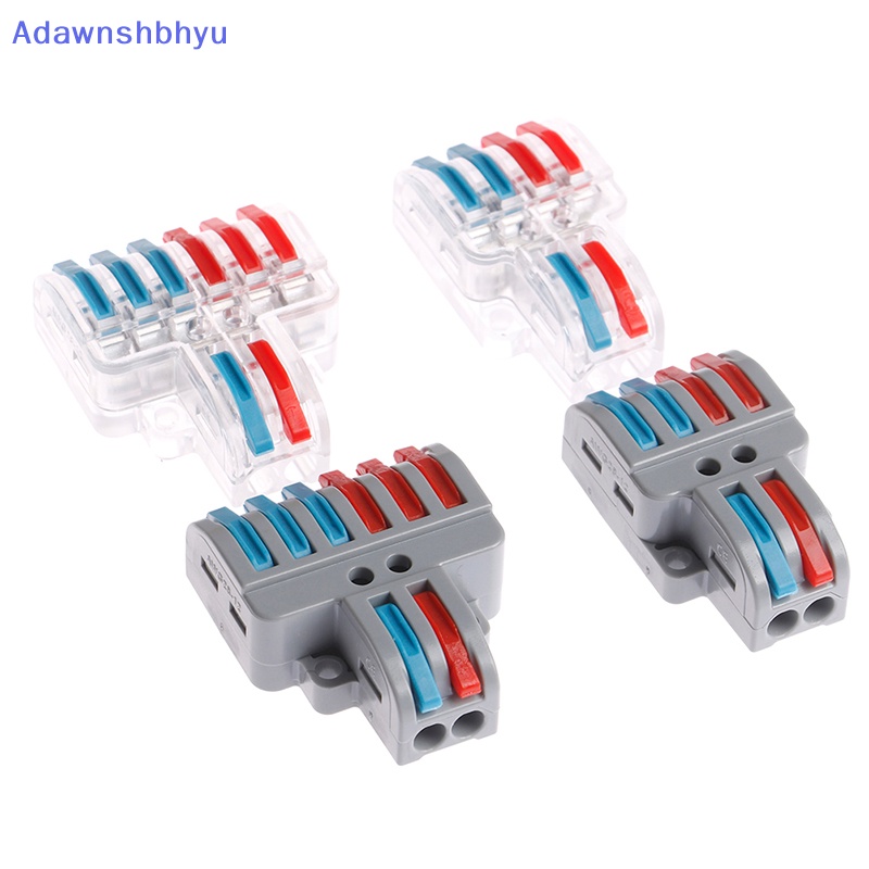 Adhyu Konektor Kawat Mini Cepat Push-in Conductor Terminal Block PCT-222 SPL-62/42 ID