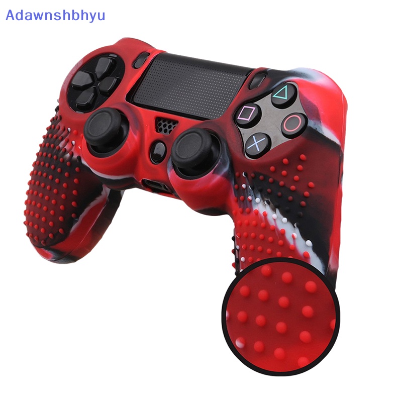 PLAYSTATION Adhyu Casing Cover Grip Kulit Bahan Karet Silikon Kamuflase Untuk Controller Playstation4 PS4  Id