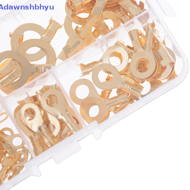 Adhyu 150X Kuningan Ring Cable Lugs Konektor Kabel Terminal Kawat M3 M4 M5 M6 M8 M10 Kit  Id