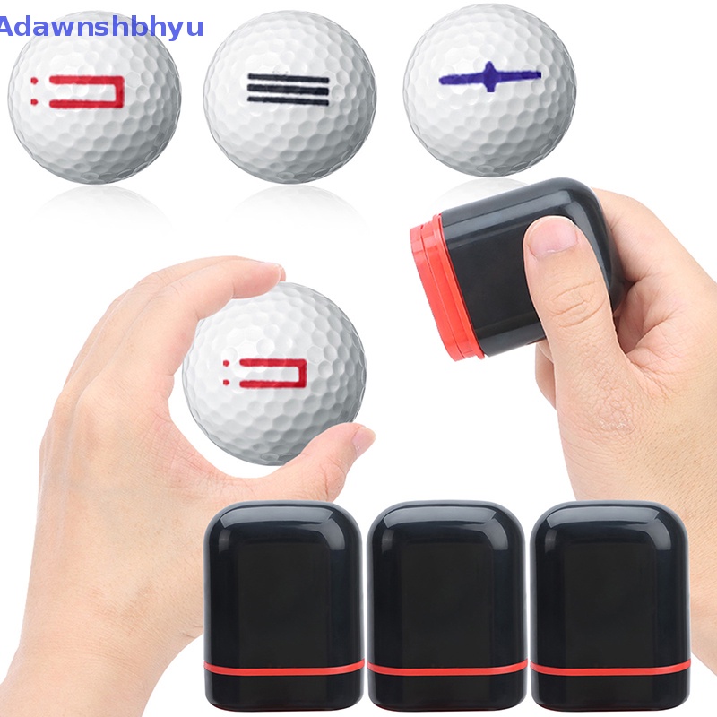 Adhyu 1Pc Golf Ball Stamp Line Liner Ball Marking Alignment Kit Golf Putg Alat ID