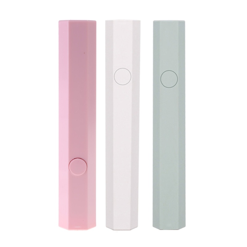 Siy UV Gel Nail Lamp 3W LED Nail Dryer Pen Light 60s Cepat Kering Mini Handheld UV Nail Light 180 Mah Nail Press Lamp