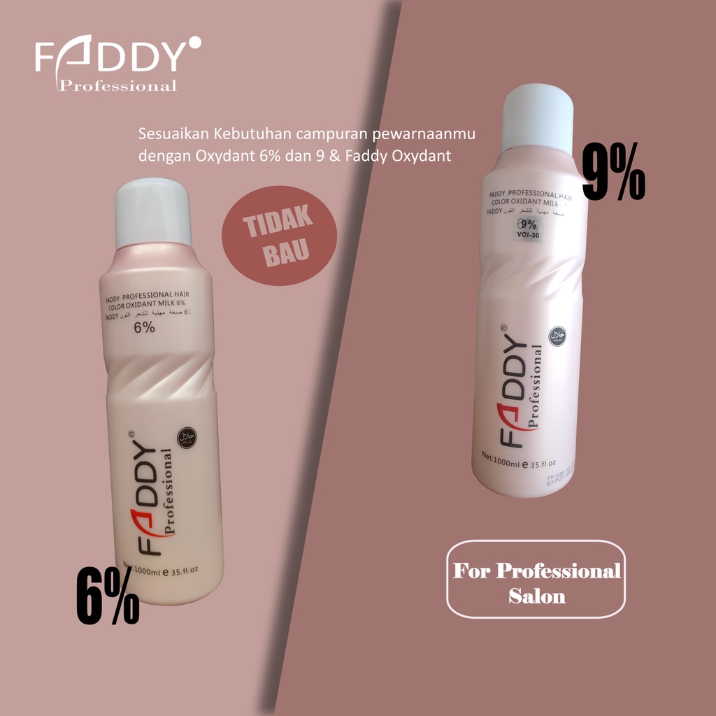 Faddy / Hair Oxidant Peroxide (Campuran Cat Rambut) (Hair Color) - CO