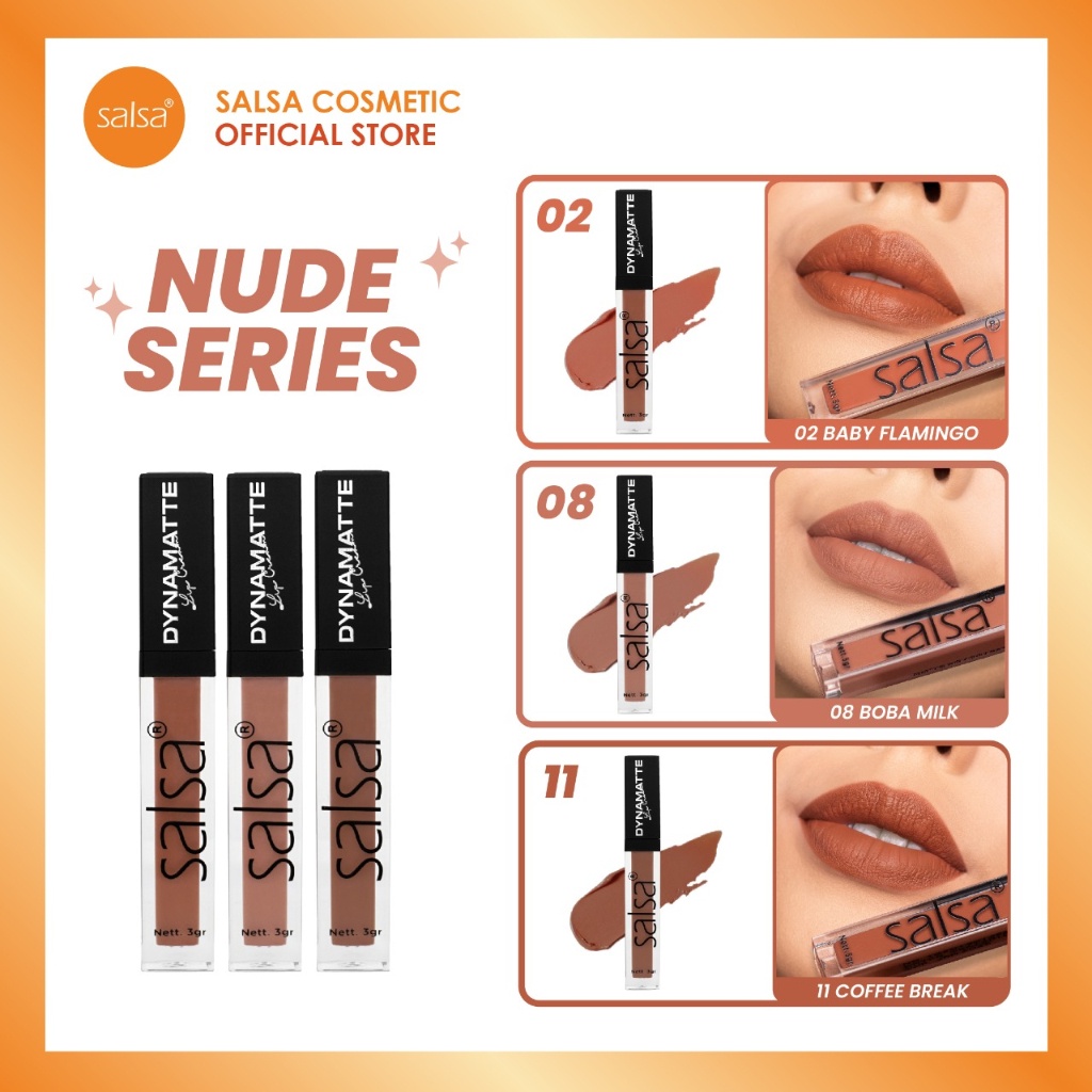 𝐑𝐀𝐃𝐘𝐒𝐀 - SALSA Dynamatte Matte Lip Cream