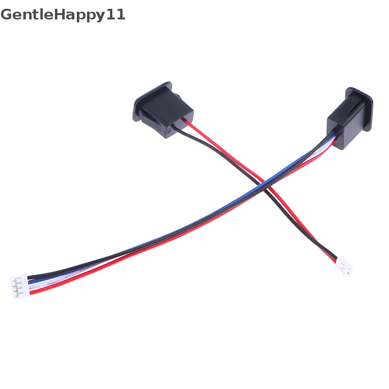 Gentlehappy USB 2.0 Female Power Jack USB2.0 Konektor Port Charging Dengan Kabel PH 2.0 id