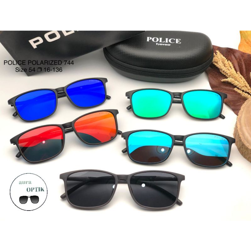 [COD] Bayar Di Tempat KACAMATA POLIzE 744 LENSA POLARIZED ANTI SILAU Pathaan