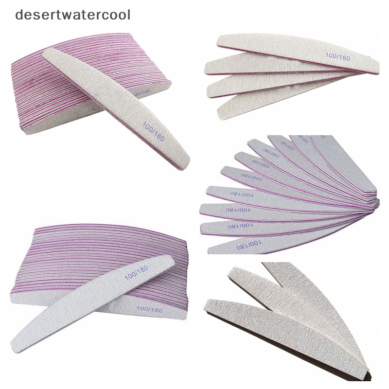 Deid 1/5PCS Nail Art Sanding Files Blok Penyangga Manicure Pedicure Alat UV Gel Martijn