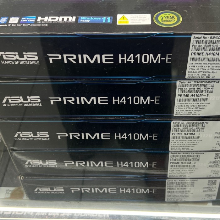 Motherboard Asus H410M E