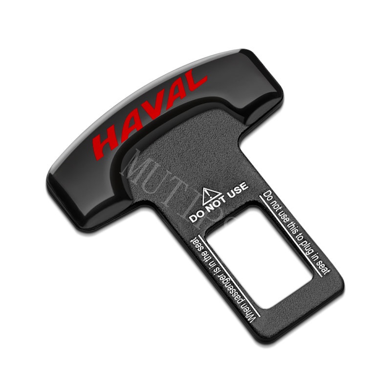 Haval 1/2Pcs Klip Gesper Sabuk Pengaman Pengaman Mobil Metal Hard Plug Alarm Stopper Menghilangkan Suara Untuk H2s H1 2022 2023 H5 H6 Jolion H2 M4 H9