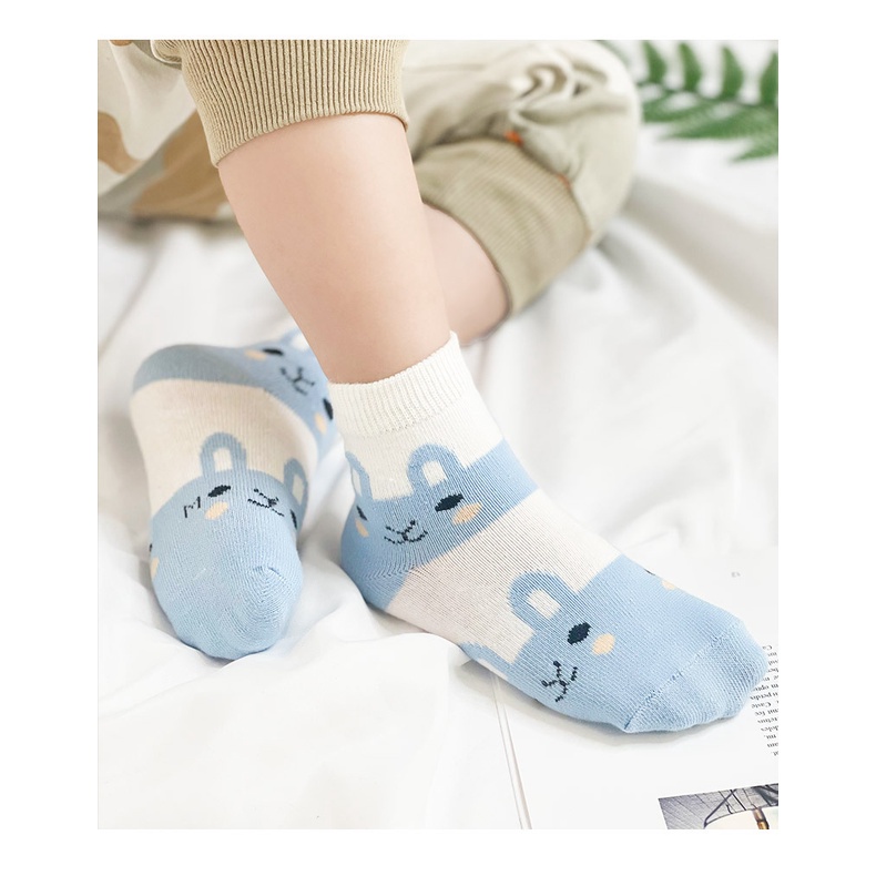 CHUBBI 13 Kaos Kaki Anak Bayi Laki Perempuan Import 5pcs/Set