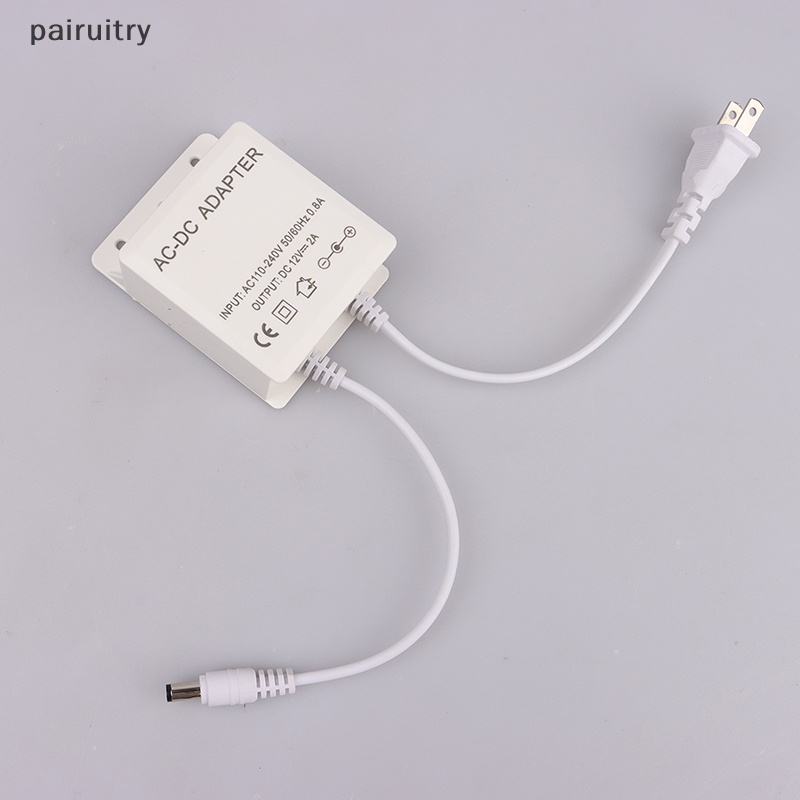 Adaptor Power Supply Kamera CCTV PRT 12V 2A 2000ma Outdoor Waterproof Plug Charger PRT