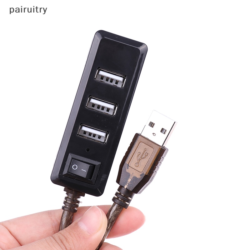 Prt 4Ports USB 2.0 HUB Kabel Ekstensi Male to Female Repeater Aktif USB Adapter 3M PRT