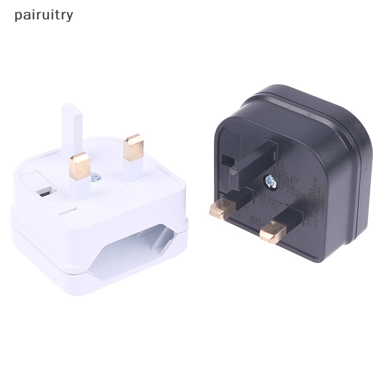 Prt 1Pc Eropa Euro EU 2pin Ke UK 3Pin Power Socket Travel Plug Universal PRT