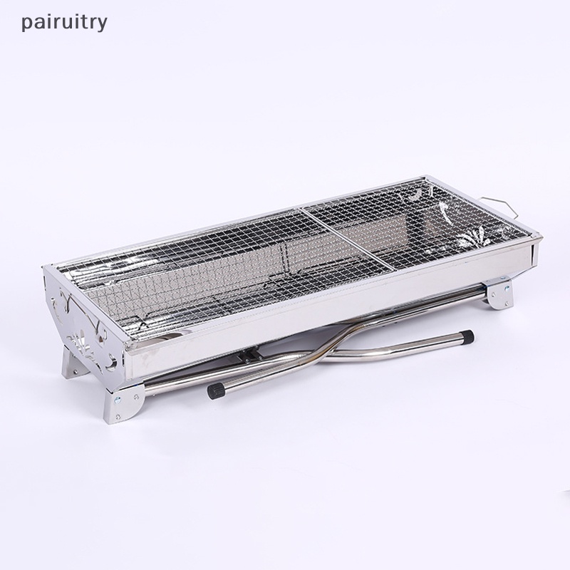 Prt barbecue grill outdoor stainless steel Panggangan BBQ Arang Panggangan portable Panggangan Lipat portable Arang barbecue PRT