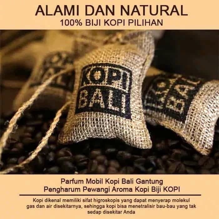 SEVENTEEN PARFUM PERFUME MOBIL BIJI KOPI BALI GANTUNGAN PENGHARUM PEWANGI MOBIL RUANGAN LEMARI SACHET KARUNG GONI PENGHILANG BAU AROMA UDARA