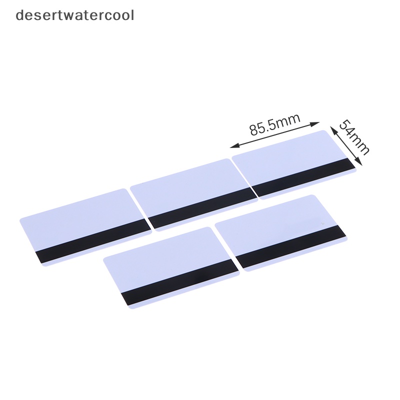 Deid 5pcs Sle442 Chip Blank Smart Card Dengan Strip Magnetik Hico 3track Inkjet PVC Contact Type Composite IC Card Martijn