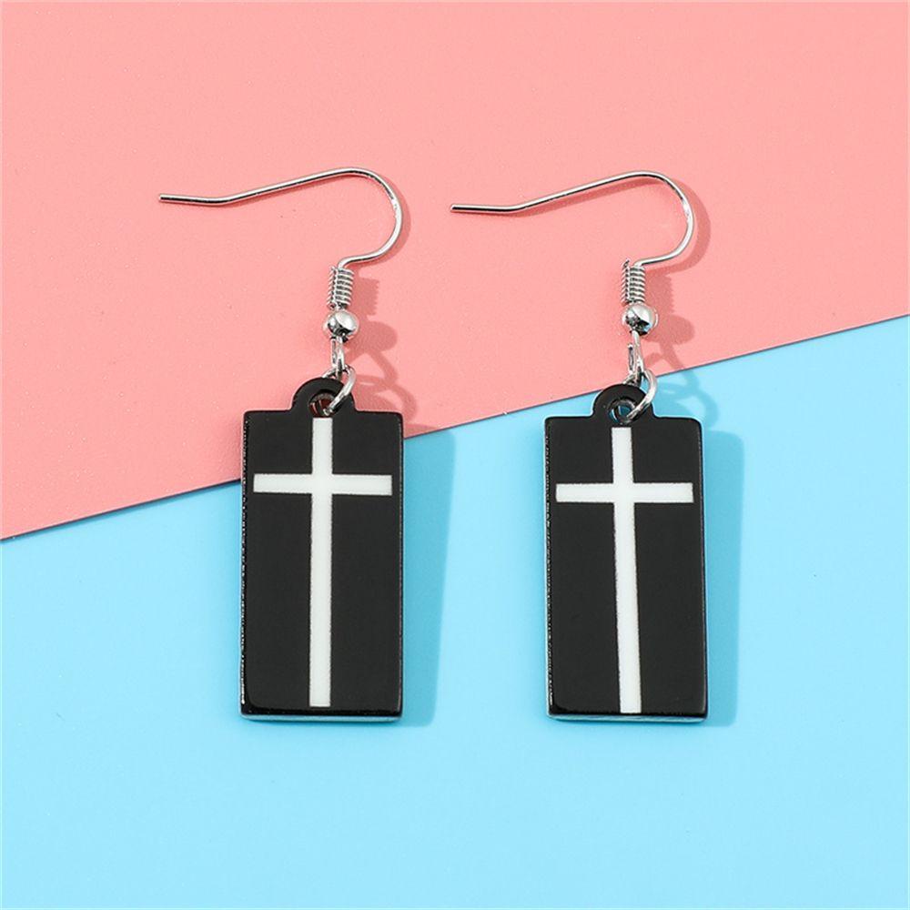 LILY 1 Pair Anting Desain Kartun Anime Demon Slayer Tokyo Revengers Bahan Logam Untuk Dekorasi Cosplay