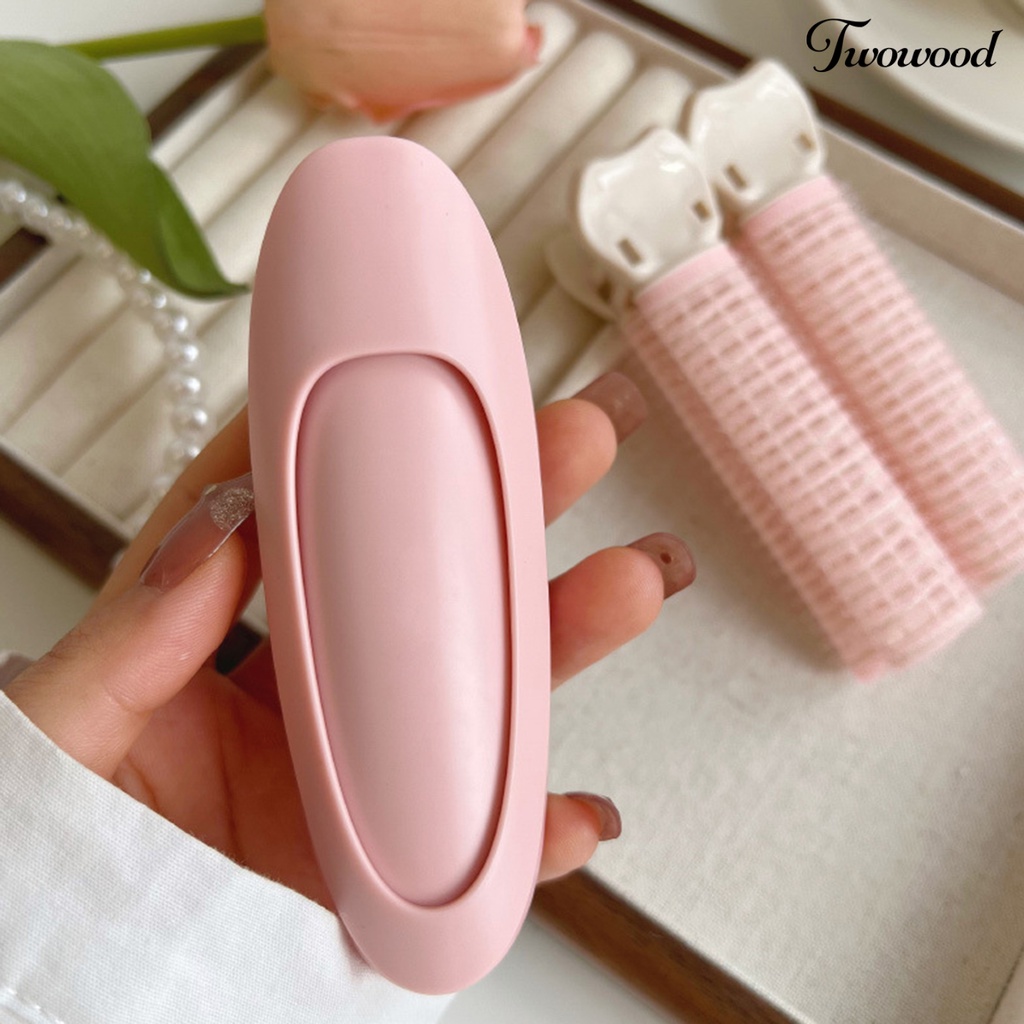 Twowood Wanita Jepit Rambut Ada Panas Dicat Anti Jatuh Efisiensi Tinggi Dress Up Plastik DIY Hair Curler Tool Hairpin Hair Styling Tool