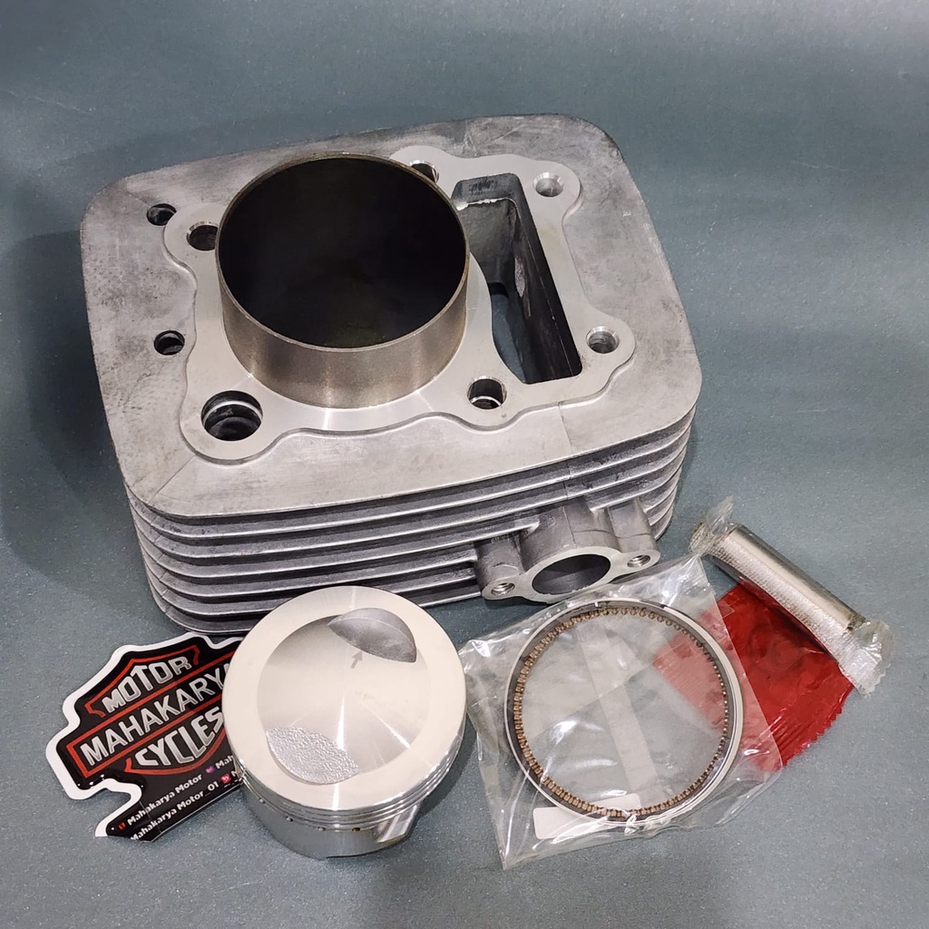 BLOK SEHER KLX BORE UP 63MM CYLINDER KIT BLOCK MESIN LINER LUAR 66 PIN 15