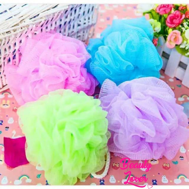 Bath Sponge/Spon Mandi Warna Random