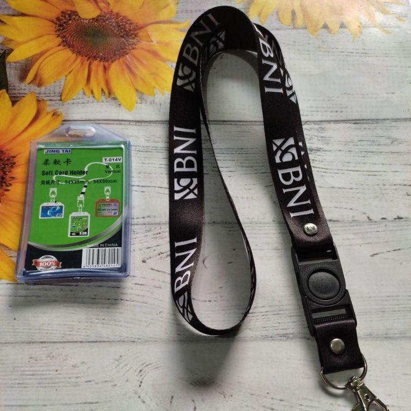 

Tali ID Card BNI / Lanyard Bank BNI Ecer dan Grosir Murah