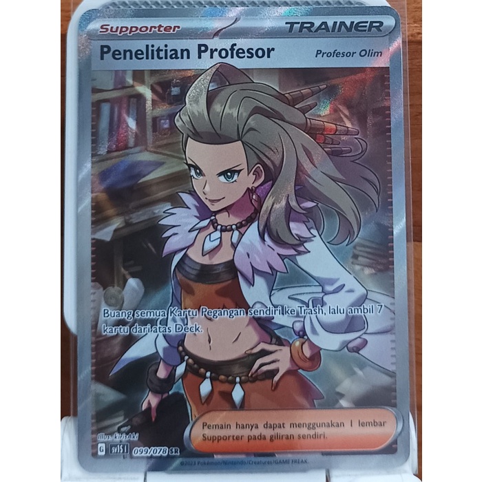 Penelitian Profesor Olim SR Pokemon