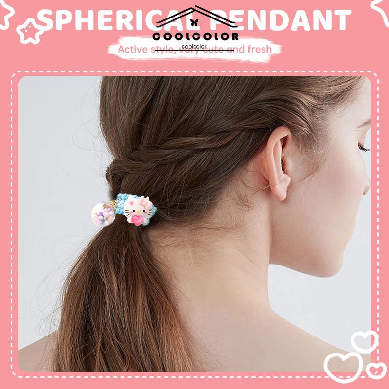 COD❤️Karet Rambut Cartoon Sanrio Hair Rope Ikat rambut berwarna- cl