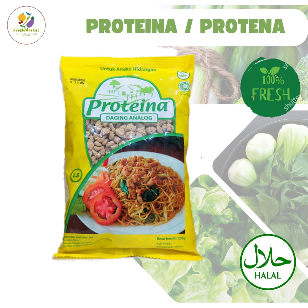 

Protena Proteina LS Analog Nabati 250 Gram Freshmarketlampung