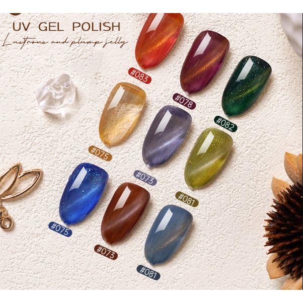 Kutek Gel Risyal Cat Eye Series UV Gel Kutek Risyal