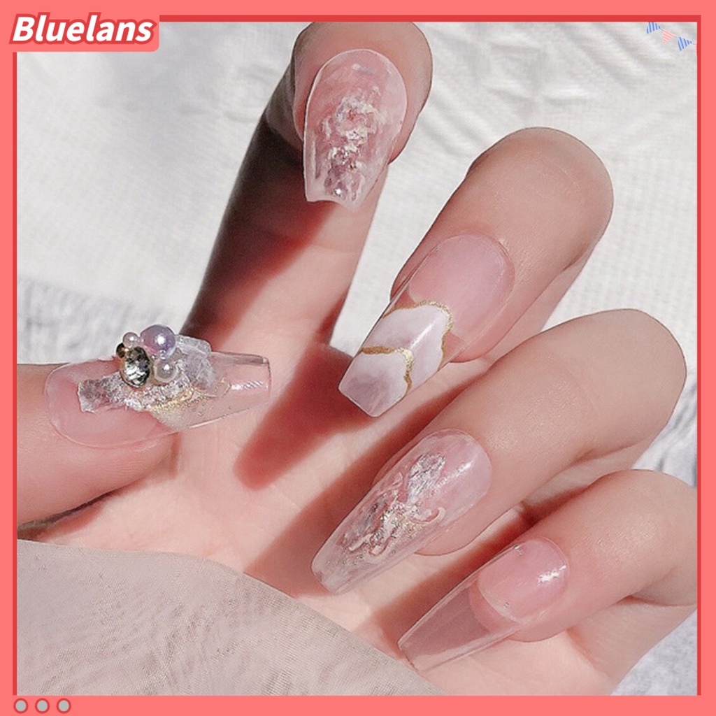 [BLM] 1kotak Payet Kuku Bersinar Tetap Cangkang Rapat Mudah Lepas Paku Serpihan Aksesoris Makeup