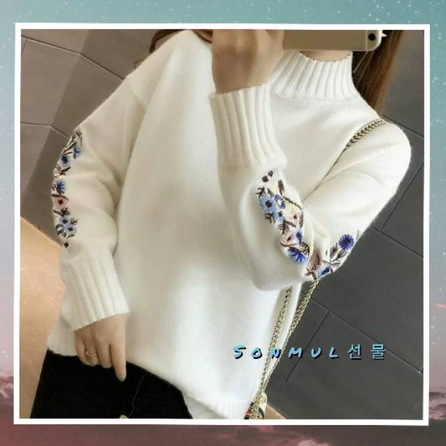 IMPORT WOMAN WINTER TURTLENECK TOP 'MISCHA' BAJU ATASAN WANITA MUSIM DINGIN