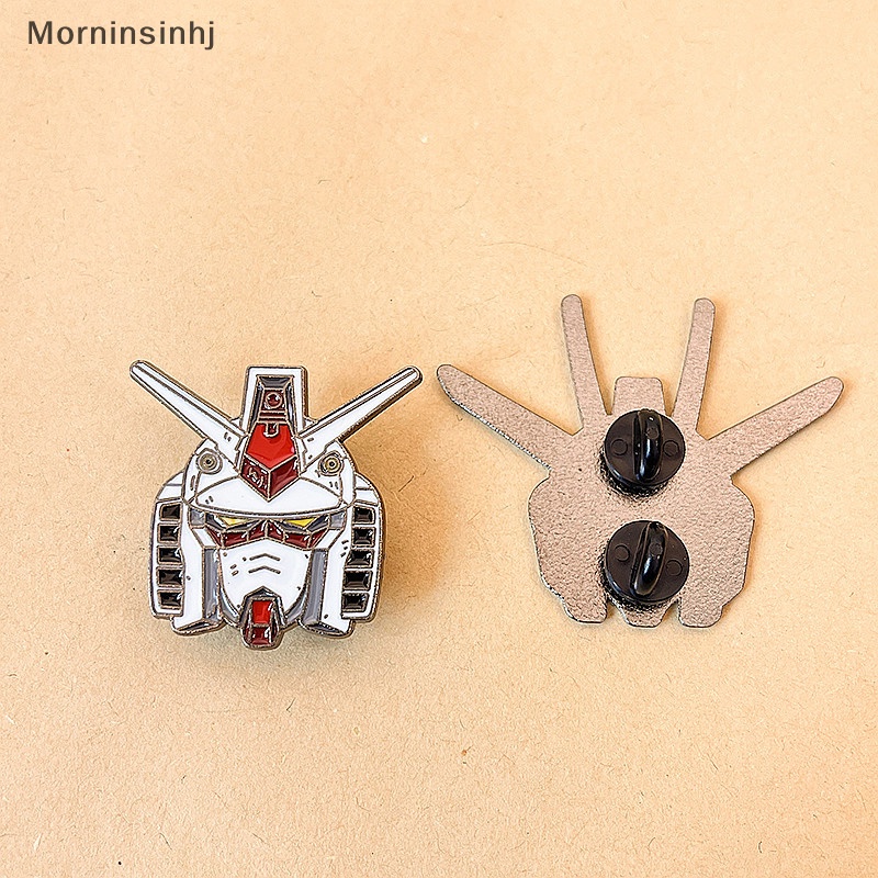 Mornin Enamel Pin Logam Kartun Bros Ransel Kerah Lapel Lencana Wanita Fashion Perhiasan Hadiah id