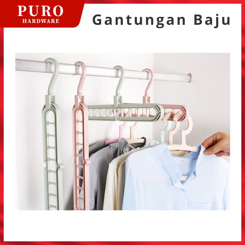 Gantungan Baju / Gantungan Baju Serbaguna / Magic Hanger