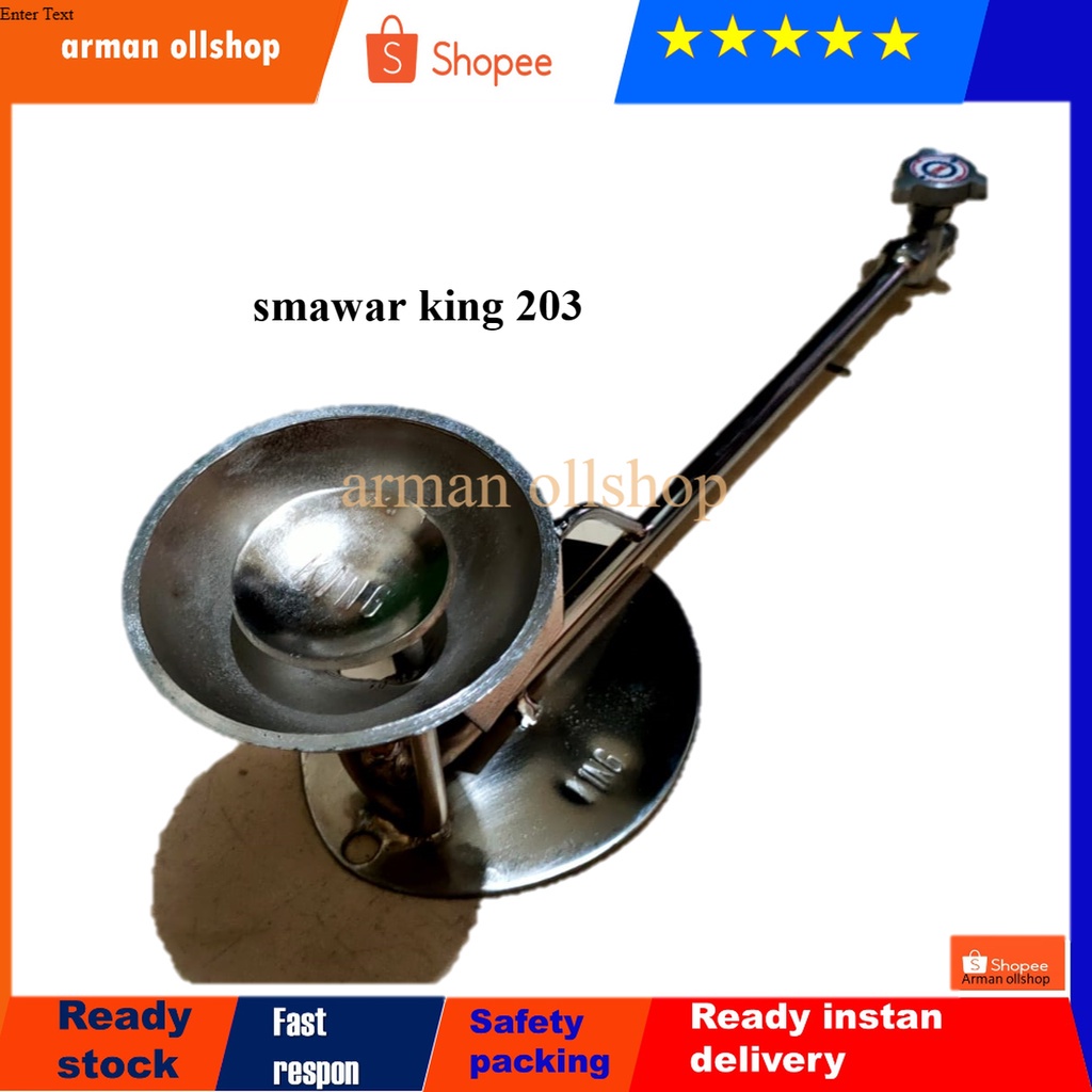 kompor gas semawar merk king 203 kompor mawar king