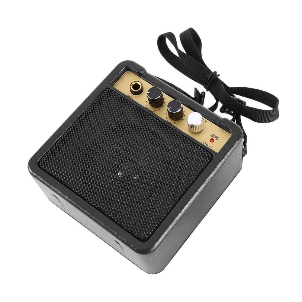 Lanfy Mini Amplifier Gitar Mini Part Portable Speaker Gitar Set Gitar Plug Amp Untuk Pipa Biola Gitar Amp