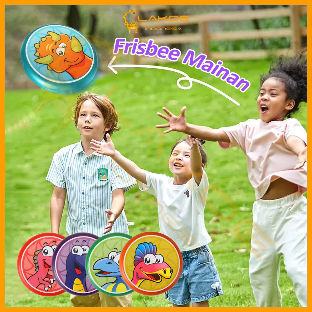 Lakoe Mainan Anak Frisbee Piring Lempar Soft/Flying Disc disk Game Outdoor/Outdoor Toy Main /Lempar Tangkap