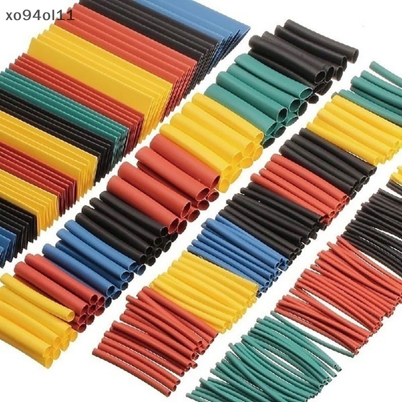 Xo Ditingkatkan 164/328 /656 /984Pcs Heat Shrink Tubing Isolasi Shrinkable Tube OL