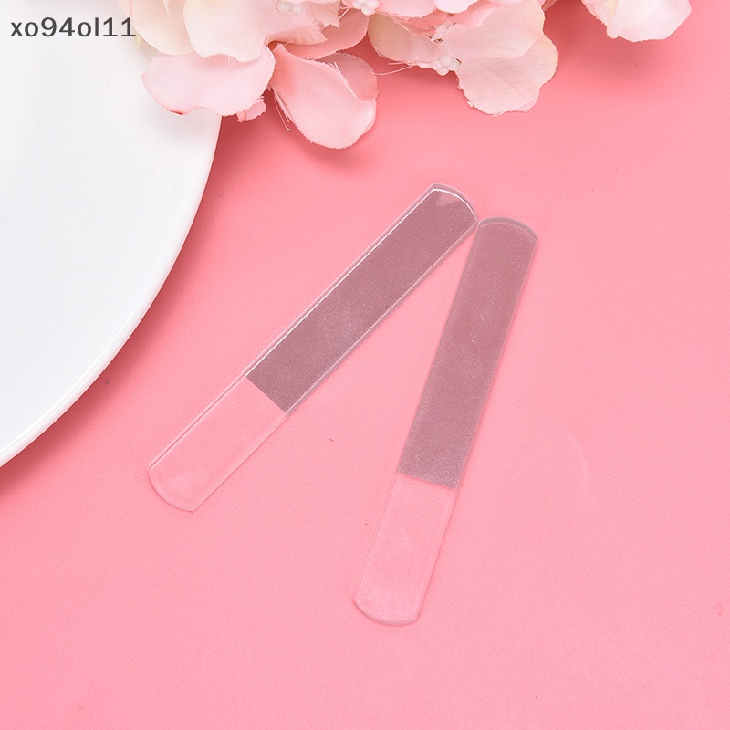 Xo Alat Kikir Kuku Nano Kaca Buffer Poles Gerinda Nail Art Manicure Device OL
