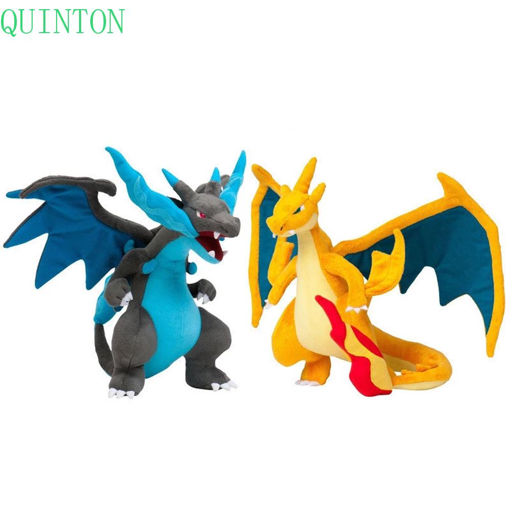 Quinton Mega Charizard Hadiah Natal Untuk Anak-Anak Boneka Binatang Kartun Mainan Lembut Mewah