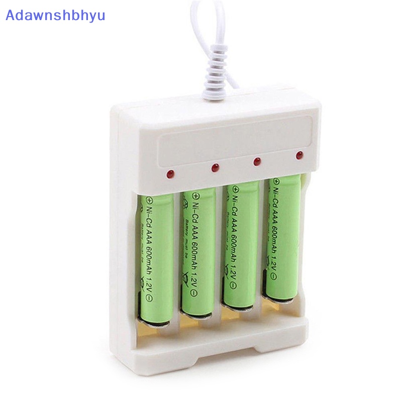 Adhyu 1.2V Universal 4slot AA/AAA Rechargeable Charger Adapter Colokan USB ID