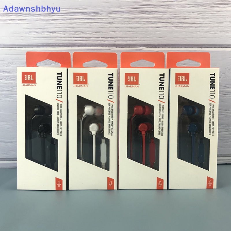 Adhyu JBL TUNE 110 Earphone Kabel 3.5mm T110 Musik Stereo Deep Bass Earbud Olahraga ID