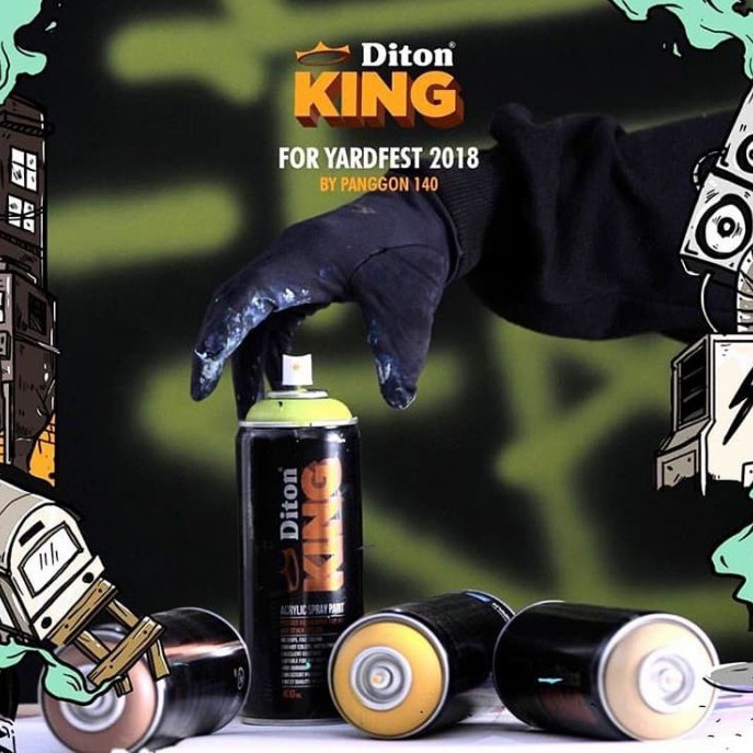 

cat semprot diton king 400ml - KHATULISTIWA