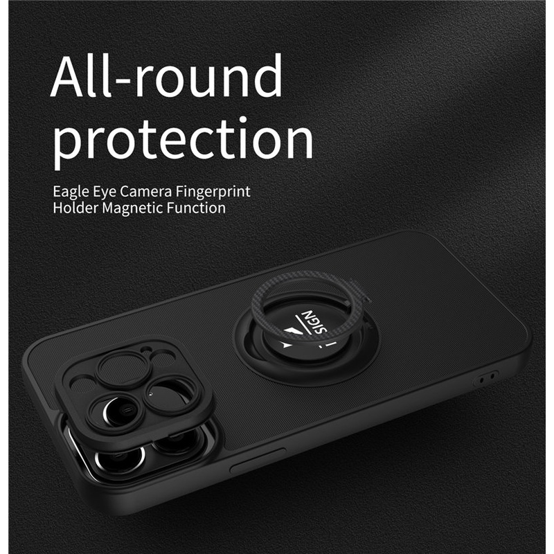 IPHONE Tempat Cincin Magnetik Phone Case Untuk Iphone11 12 13 14 Pro Max7 8 14 plus 11 Pro X XSMAX XR Shockproof Lens Protection Armor Cover