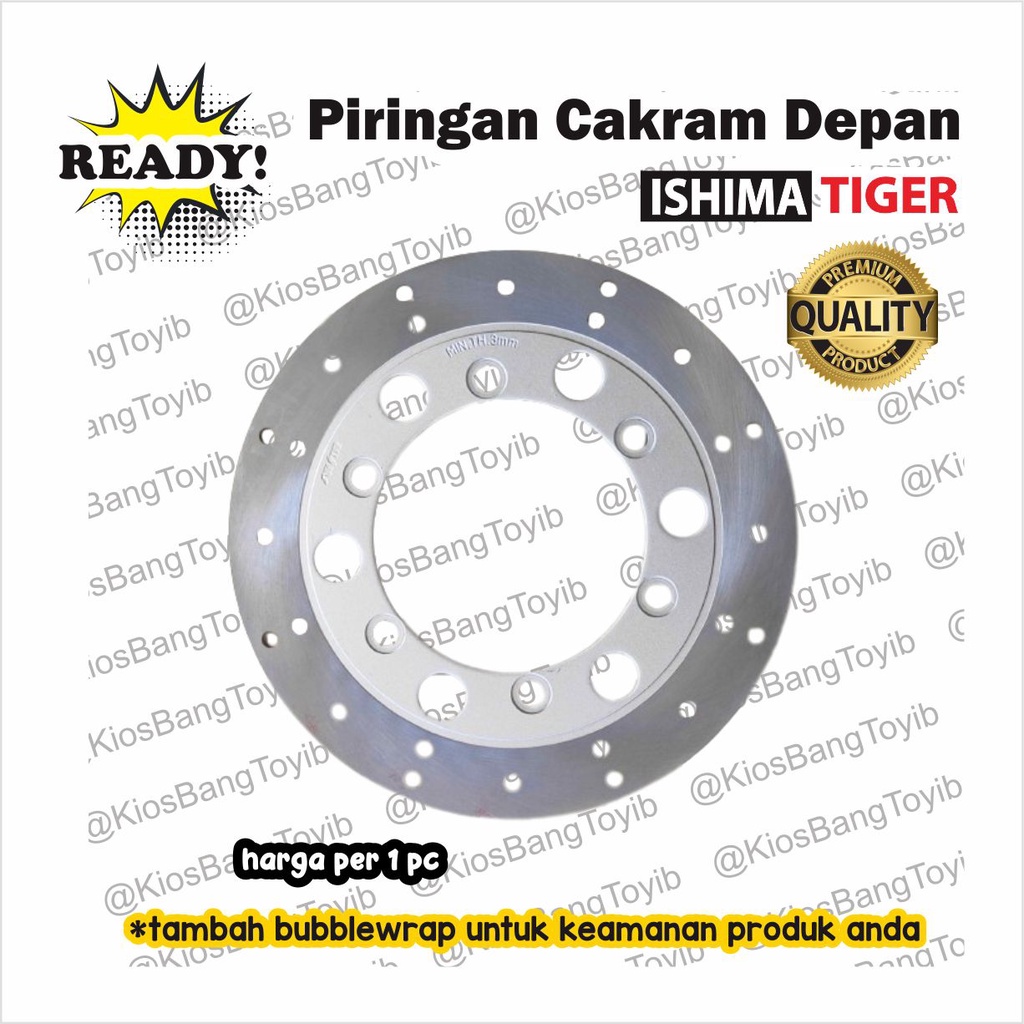 Piringan Cakram Depan Honda TIGER Sunstar (ISHIMA)