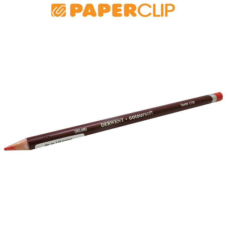 

PENSIL WARNA DERWENT COLOURSOFT 110 SCARLET 0700963DW