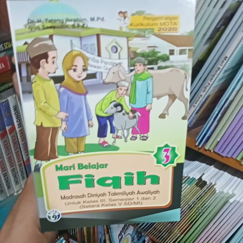 

buku mari belajar fiqih Madrasah Diniyah takmiliyah awaliyah kelas 3 setara dengan kelas 5