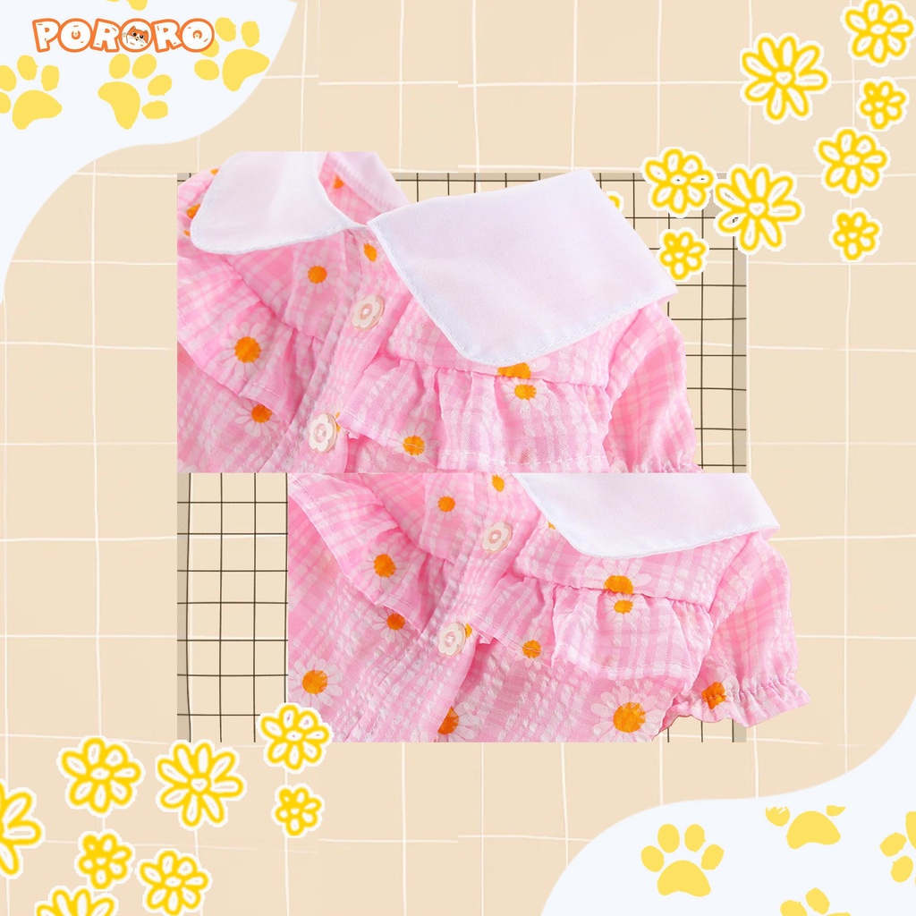 PORORO - Baju Kucing - Dress Twill