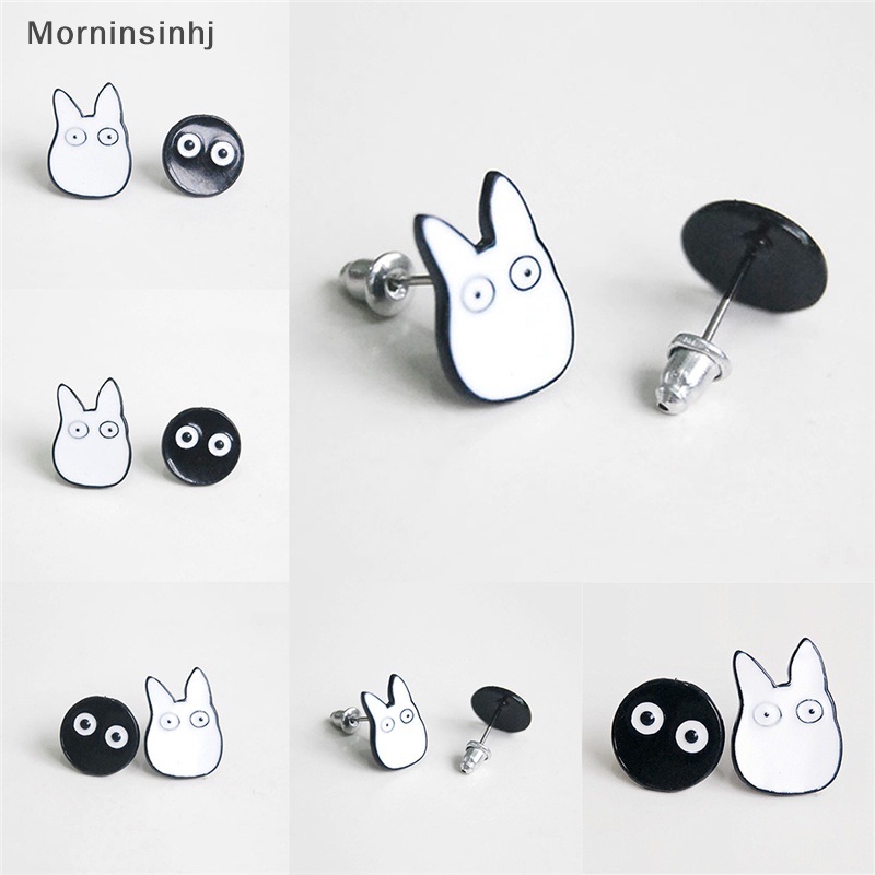 Mornin 1pasang Wanita Fashion Lucu Kartun Perhiasan Hewan Totoro Ear Stud Earring id