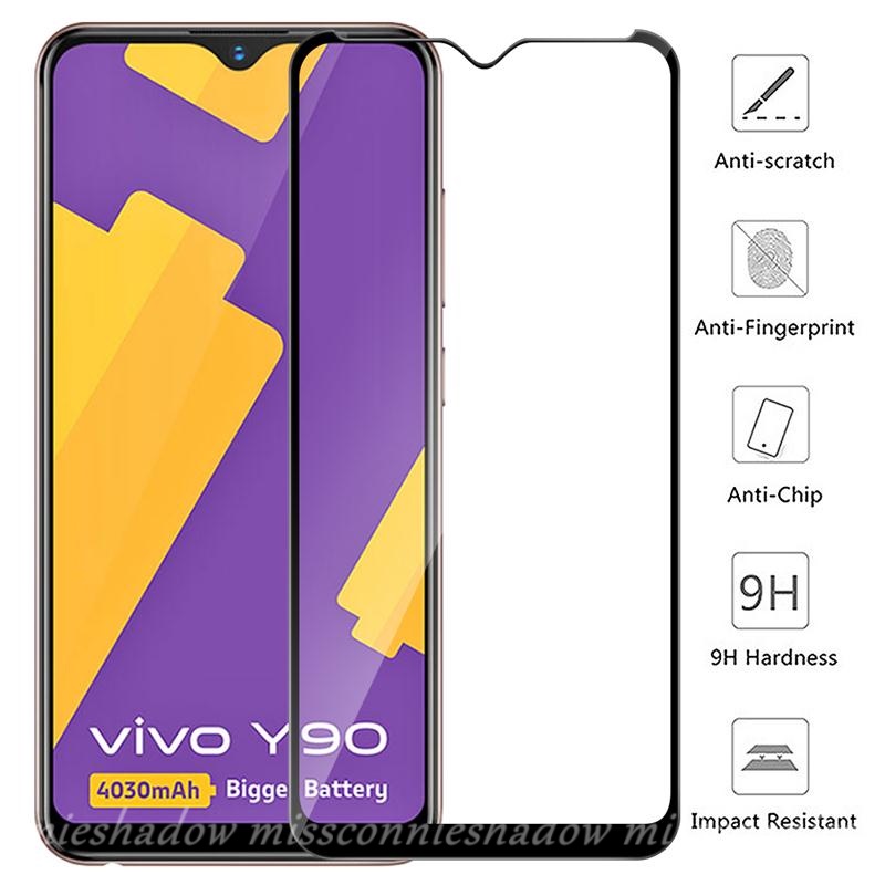 Screen Protector Vivo Y35 Y50 Y16 Y31 Y91 Y95 Y20 Y72 Y52 Y75 Y76 Y30 Y11 Y02 V25 Y21s Y33s Y22 Y20i Y51 Y15 V21 V21E V23 Y02s Y12 Y12i Y21 V25E Y17 9D Full Cover Tempered Glass