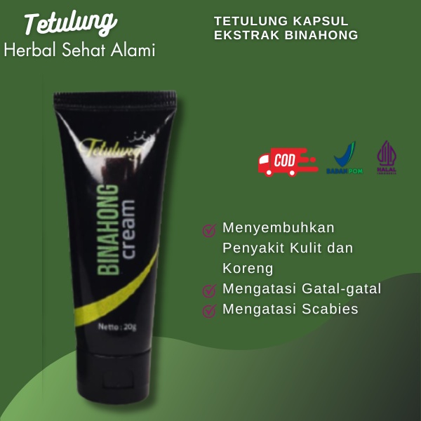 Salep perawatan Gudik Borok Scabies  Scabimite Tetulung Krim Binahong 20 gram